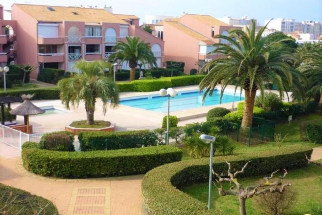 Appt T2 en Duplex, piscine, parking privé à 200 m de la plage! Palavas-les-Flots Extérieur photo
