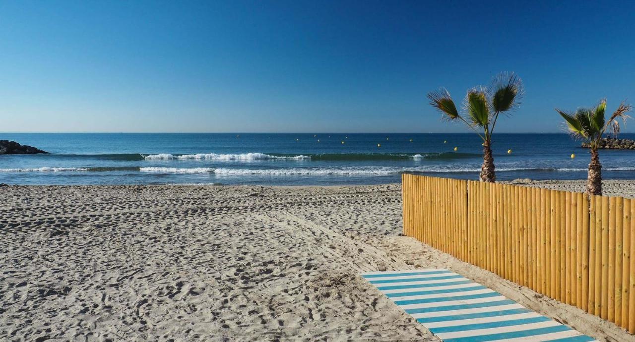 Appt T2 en Duplex, piscine, parking privé à 200 m de la plage! Palavas-les-Flots Extérieur photo