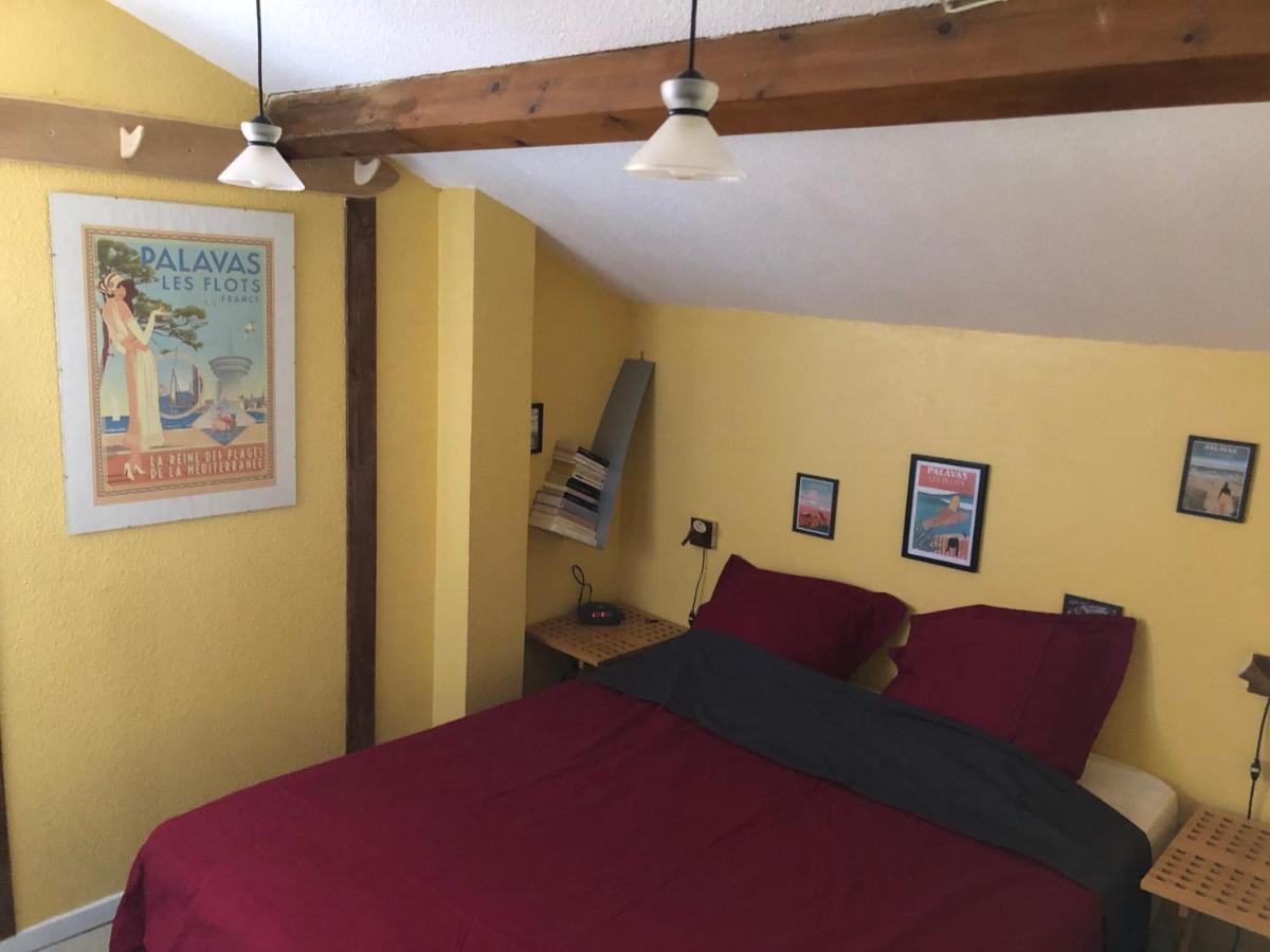 Appt T2 en Duplex, piscine, parking privé à 200 m de la plage! Palavas-les-Flots Extérieur photo